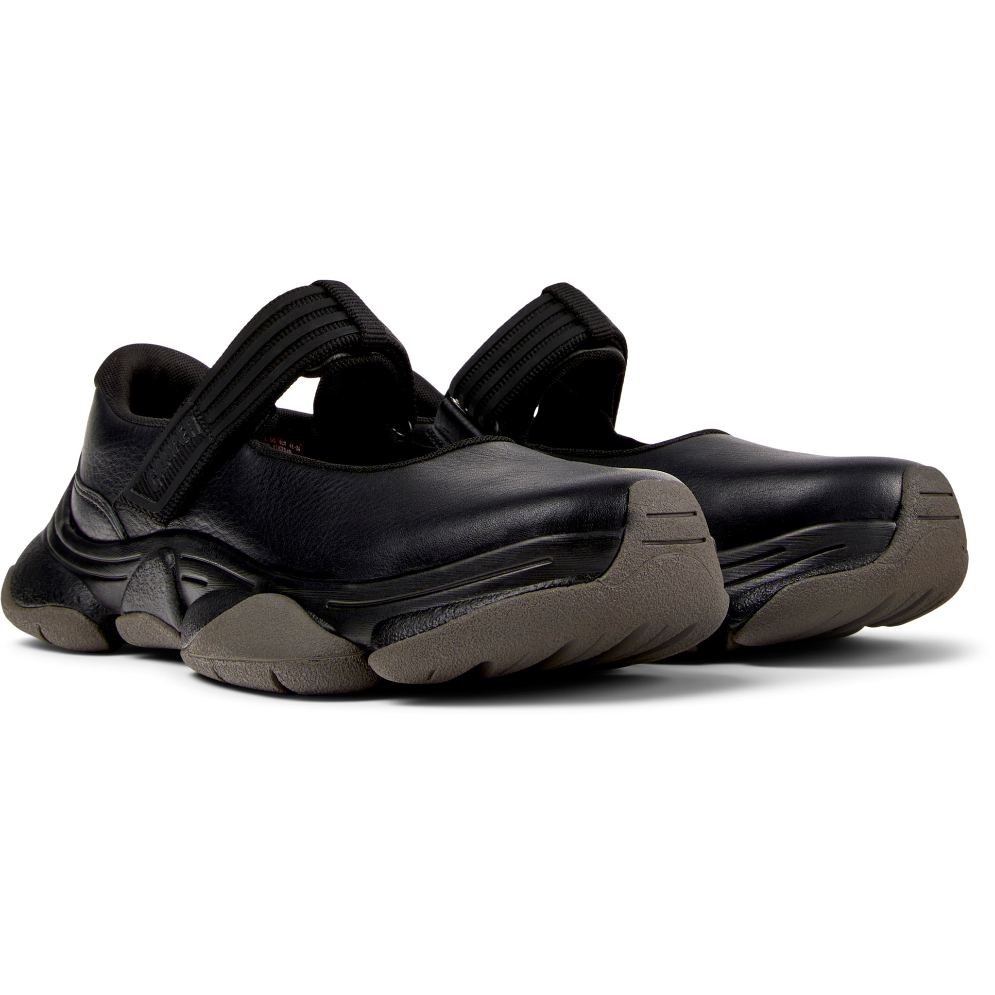 Bailarinas - CAMPER Karst 2 - Negro - Cuero liso