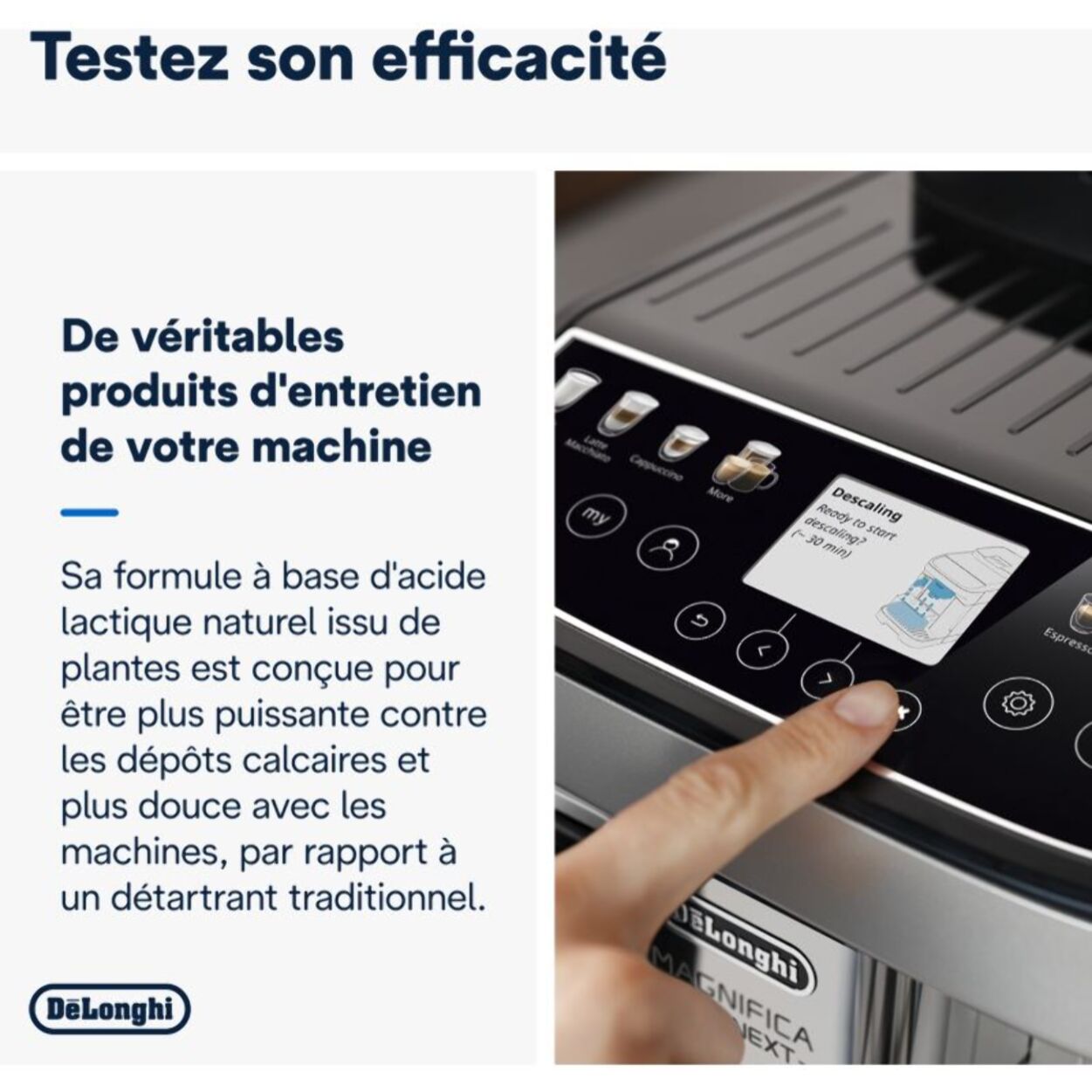 Détartrant DELONGHI Set DLSC500 Ecodecalck 500ml