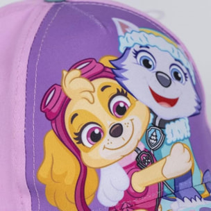 Gorra infantil con visera de la patrulla canina - color turquesa - medida de 53 cm - elaborada con 65% algodón y 35% poliéster - estampado de la patrulla canina