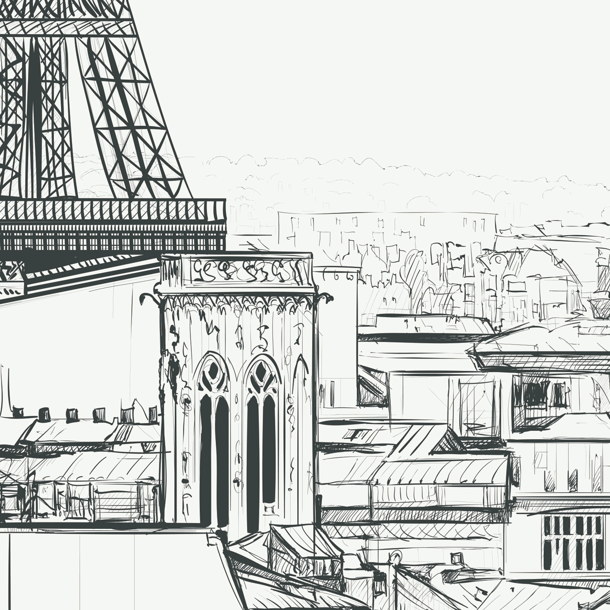 Papier peint panoramique Paname