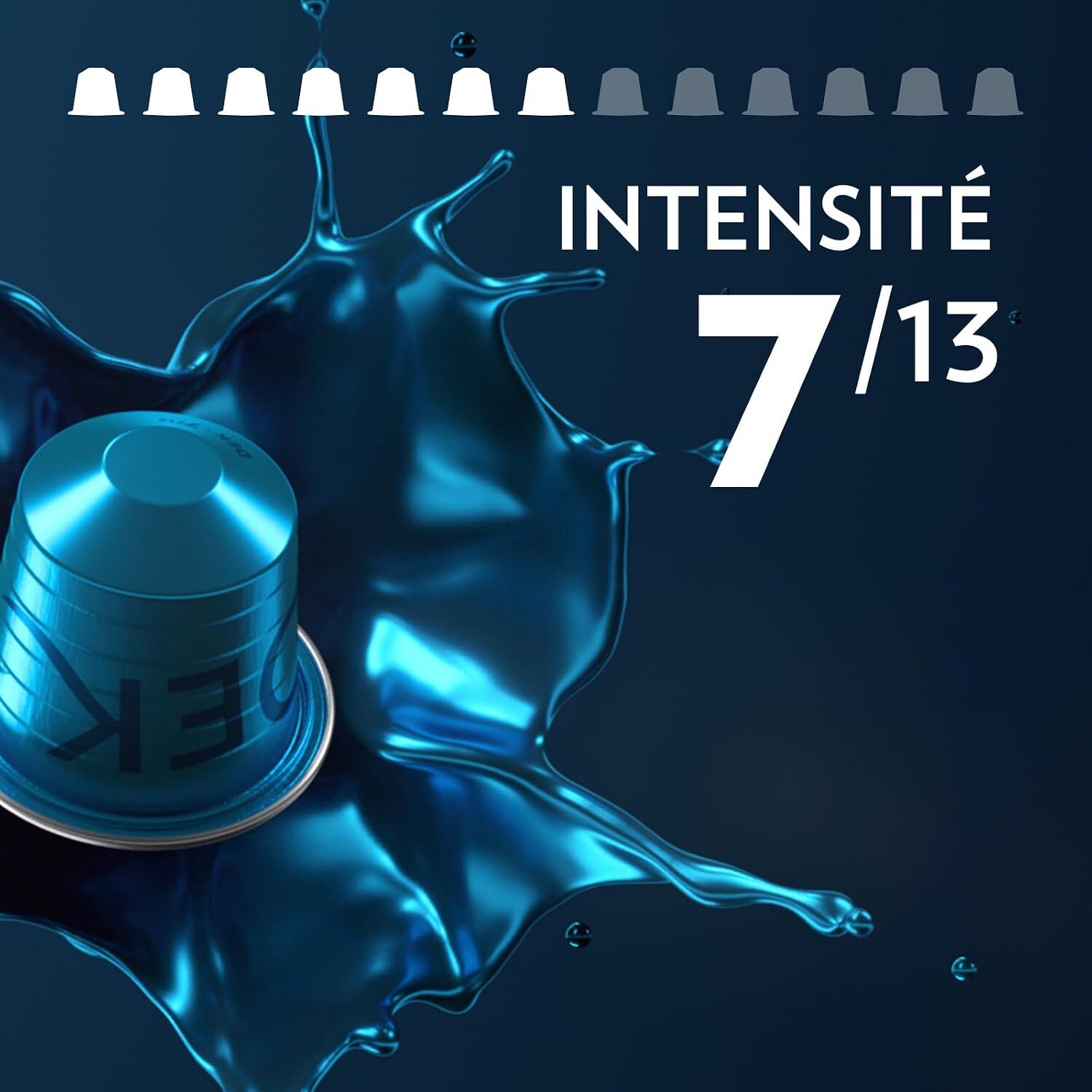 Café Decaf x10.  Capsules compatibles Nespresso en aluminium
