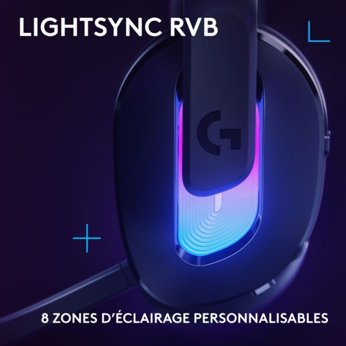Casque gamer LOGITECH G522 LIGHTSPEED Noir