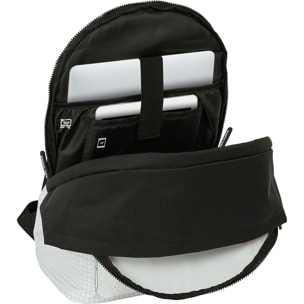 Mochila doble para portatil 15,6"+usb real madrid 1ª equip. 24/25