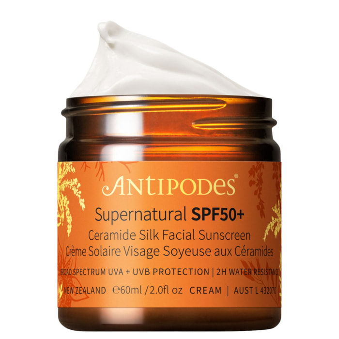 Supernatural SPF50+ - Crème Solaire Soyeuse Visage