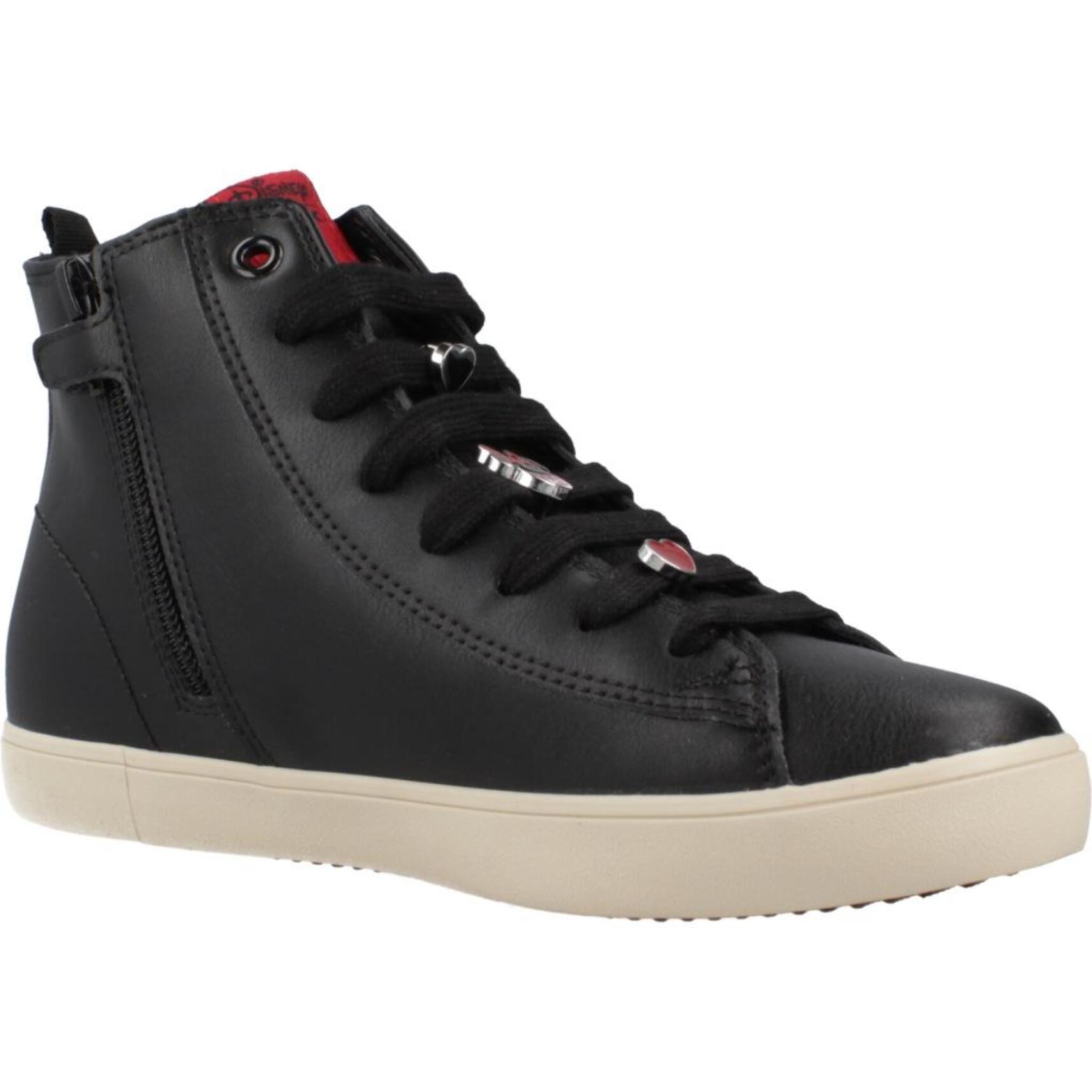 Zapatillas Niña de la marca GEOX  modelo J GISLI NEGRO