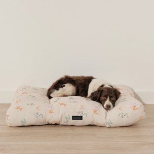 Lit épais et rembourré pour chiens et chats, 100 % coton anti-taches, pour animaux 0120-201