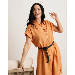 Vestido Midi Mandarina - Bayo