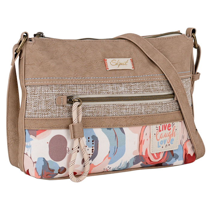 Bolso Bandolera Mujer Skpat Leyre Taupe