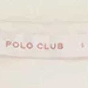 Camiseta color crudo de manga larga en mezcla de lino con logo Polo Club