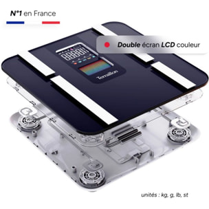 Pèse personne impédancemètre TERRAILLON Body Color Connect