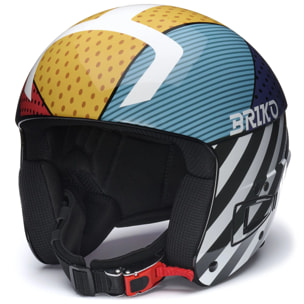 Caschi Briko Uomo Donna Arancione Vulcano Fis 6.8 Graphik