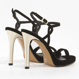 SANDALIAS NEGRAS CANNES