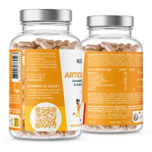 Nutri&Co Articulation & Flexibilité Formule Articulations - 60 gélules Vegan