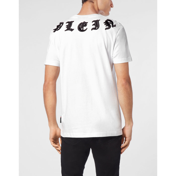 PHILIPP PLEIN Camiseta de cuello redondo y manga corta GOTHIC PLEIN