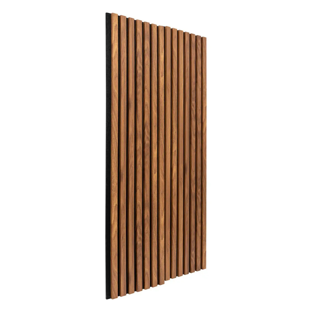 Panneau décoratif mural Colva bois foncé 120x60cm