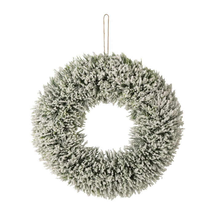 J-Line couronne enneigée - polyéthylène - blanc/vert foncé - medium