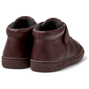 Botines - CAMPER Peu Touring - Burdeos - Cuero liso
