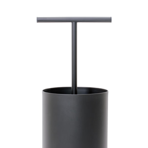 Ohm - Portaombrelli di design con supporto appendi ombrelli e feritoia di svuotamento acqua