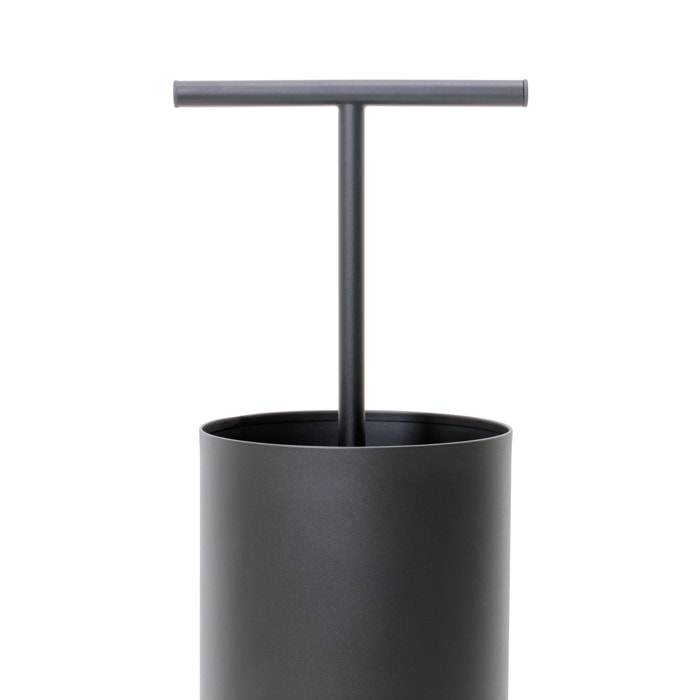 Ohm - Portaombrelli di design con supporto appendi ombrelli e feritoia di svuotamento acqua