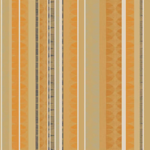 Nappe pur coton motif jacquard beige marron Mille edo cuir