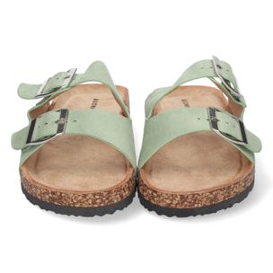Sandalia de Plana Bio con Hebillas