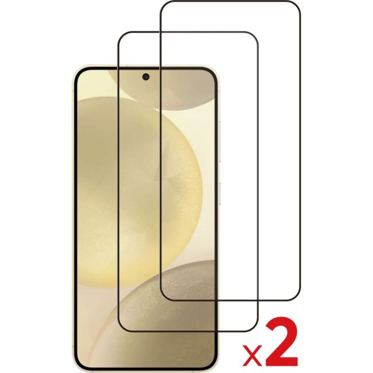 Protège écran ESSENTIELB Samsung S25+ verre trempé x2