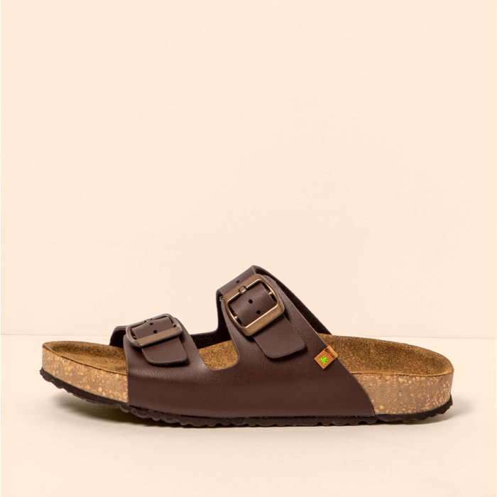Sandalias NE50 VEGANO BROWN / WARAJI color Brown