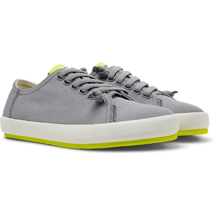 Zapatillas - CAMPER Peu Rambla Vulcanizado - Gris - Tejido natural