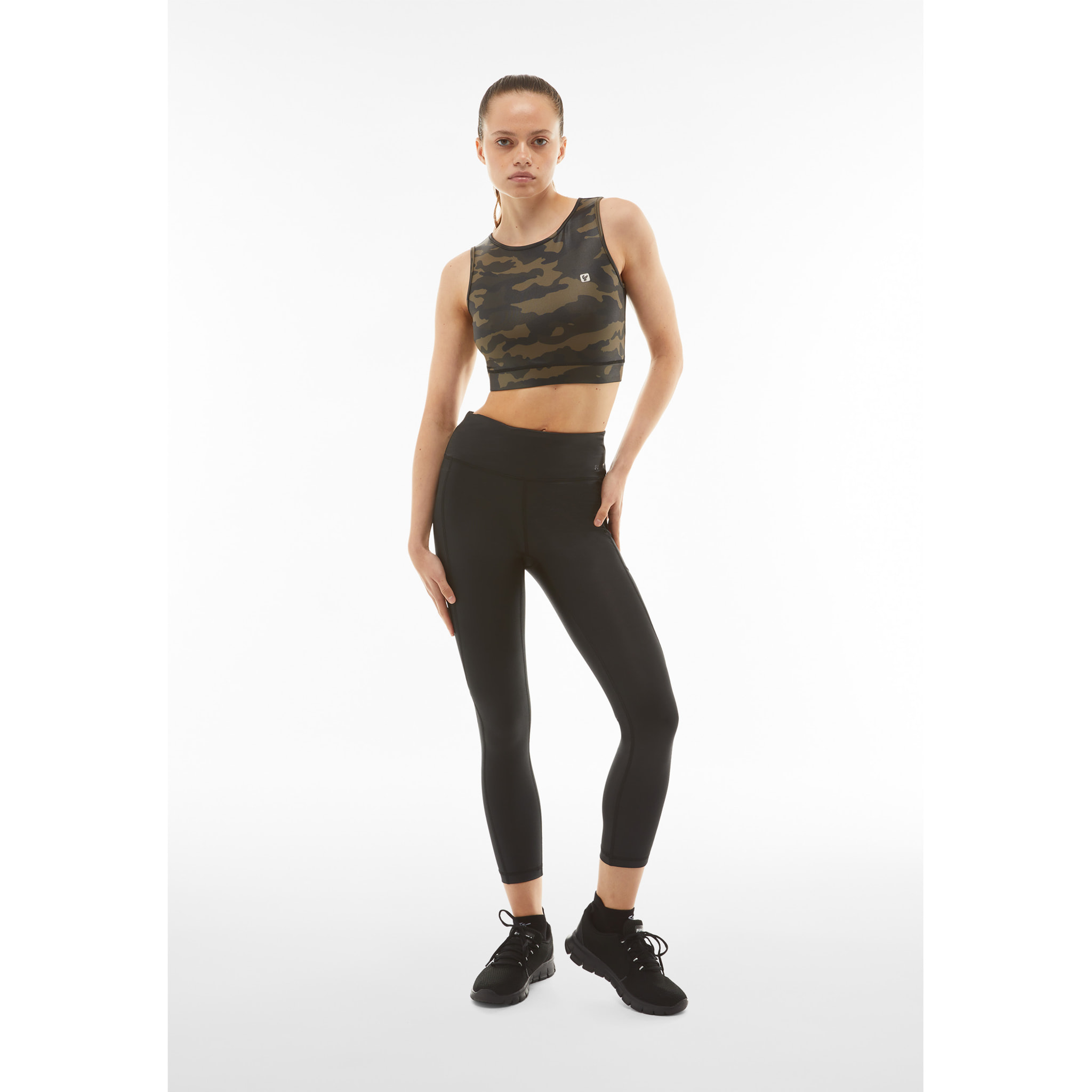 Leggings SuperFit ecologici traspiranti con tasca laterale