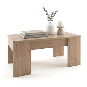 Mesa de centro elevable Vita Roble Canadian