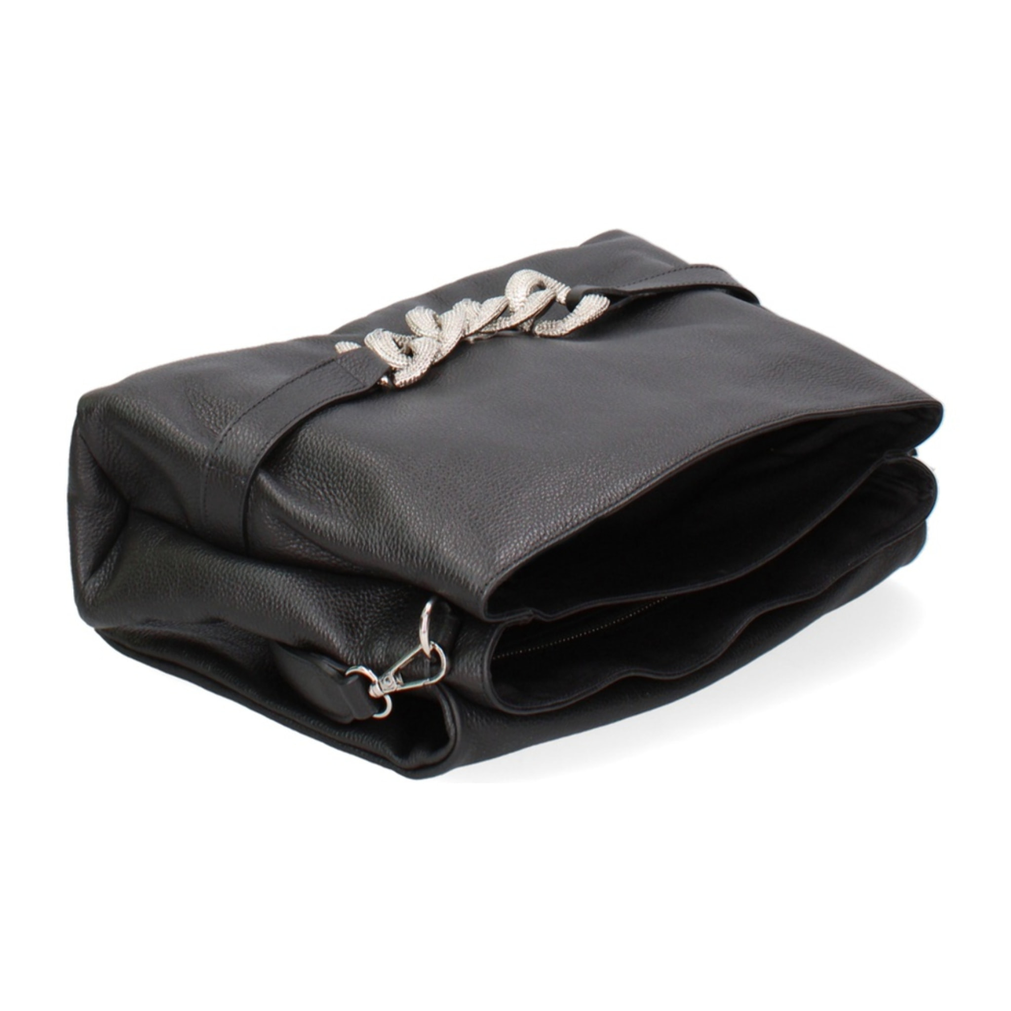 Borsa a spalla da donna Made in Italy - Valeriana Elite - 100% pelle - 31.0 x 22.0 x 11.0 cm