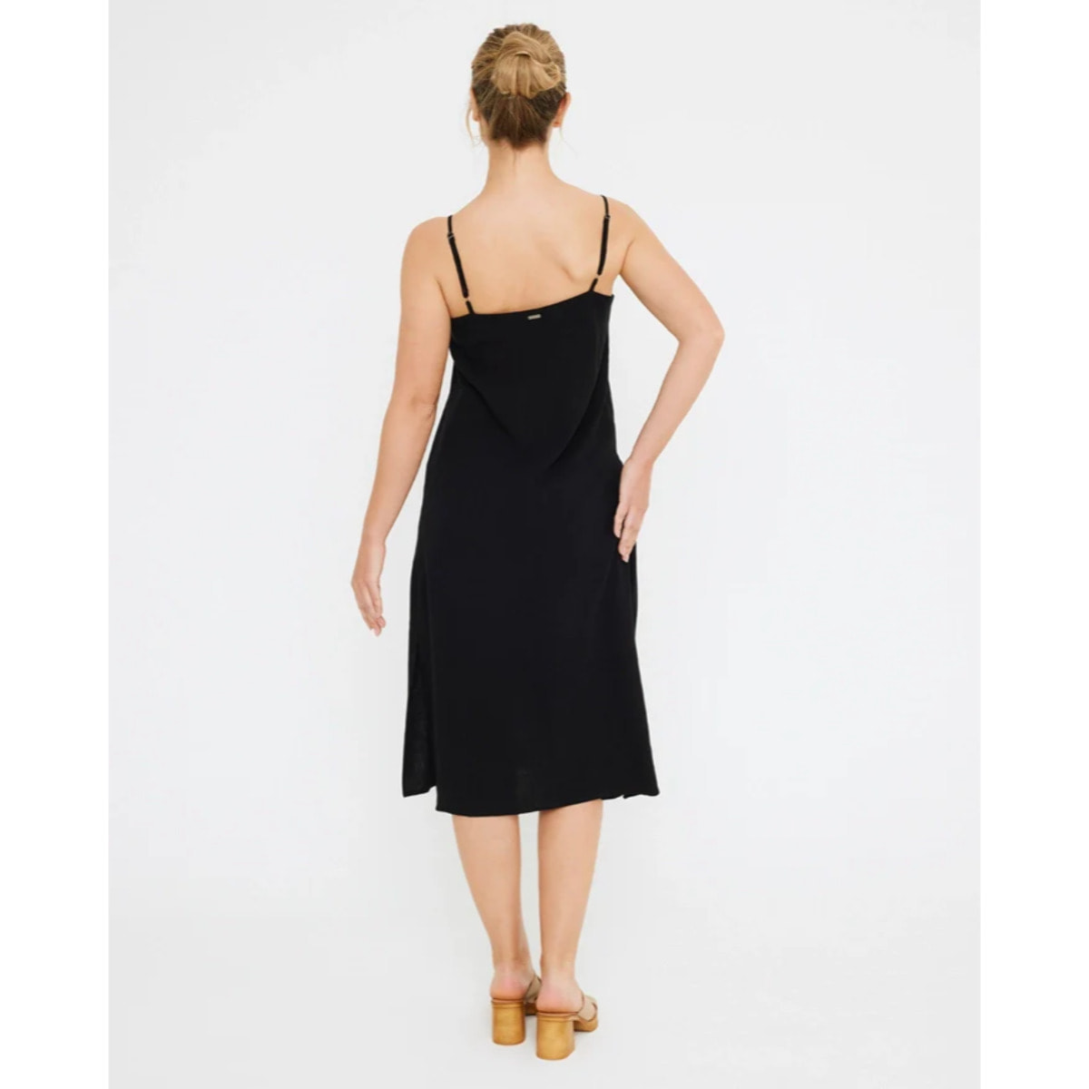 Vestido Midi Negro - Luisa