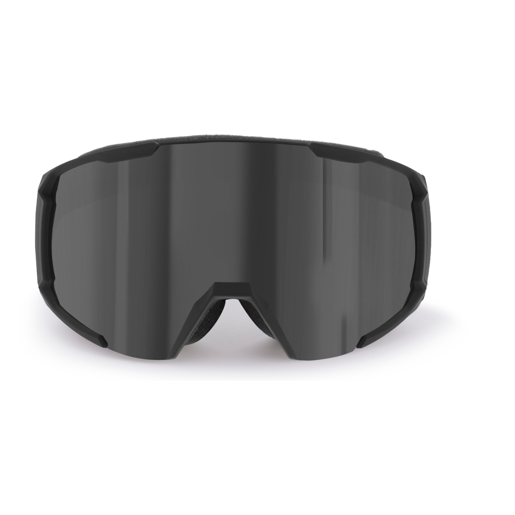 Gafas de esquí OCEAN KALNAS - Negro / Ahumada con borde negro
