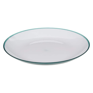 Assiette "Square" bleu marine 25cm