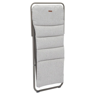 Chilienne de jardin empilable pliable Nillia café