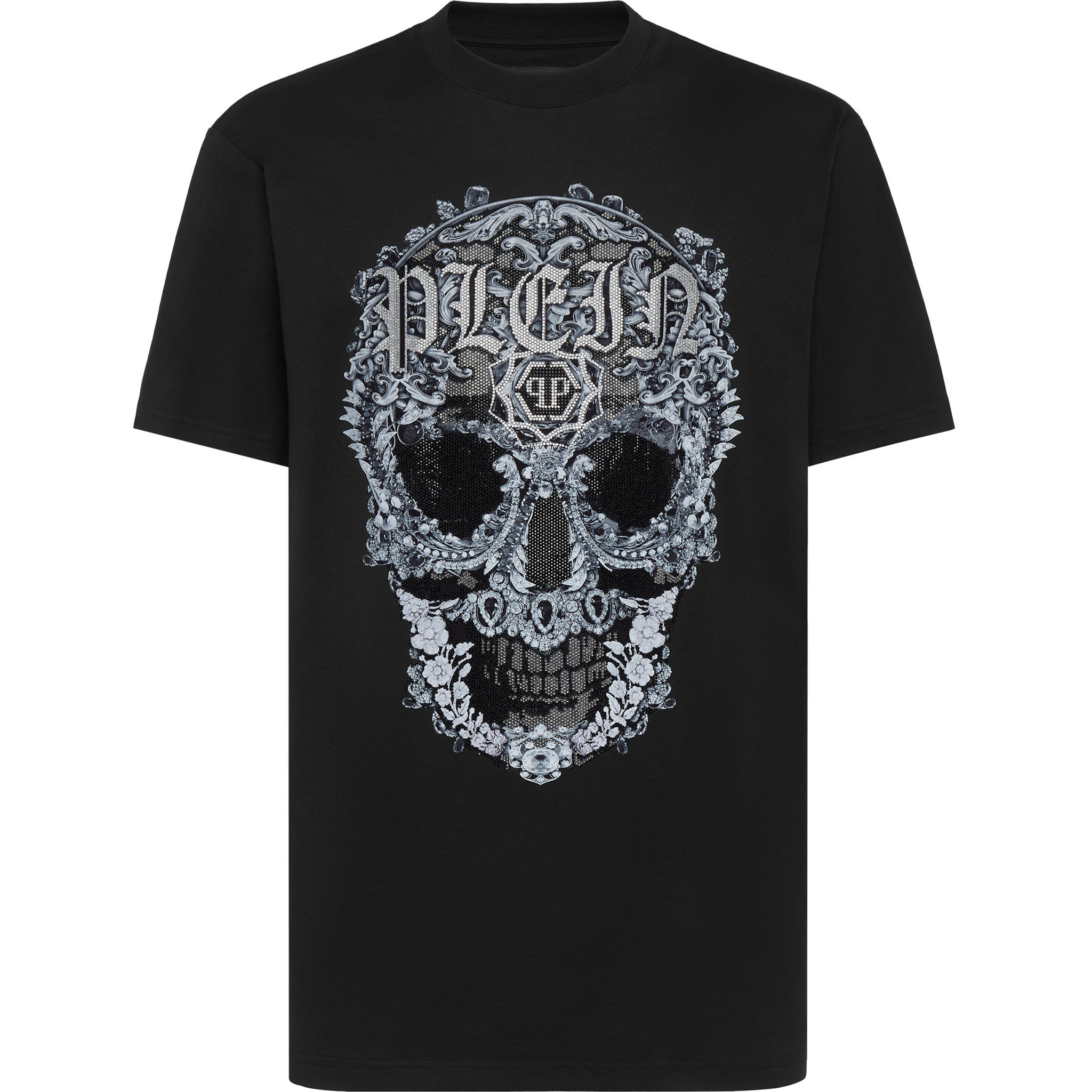 PHILIPP PLEIN Maglietta a girocollo SKULL