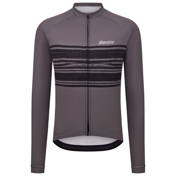 Mac - Maglia Manica Lunga - Grigio - Uomo