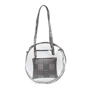 Asti Bolso de hombro Mujer.Material PVC  Piel Sintética PU Estampado