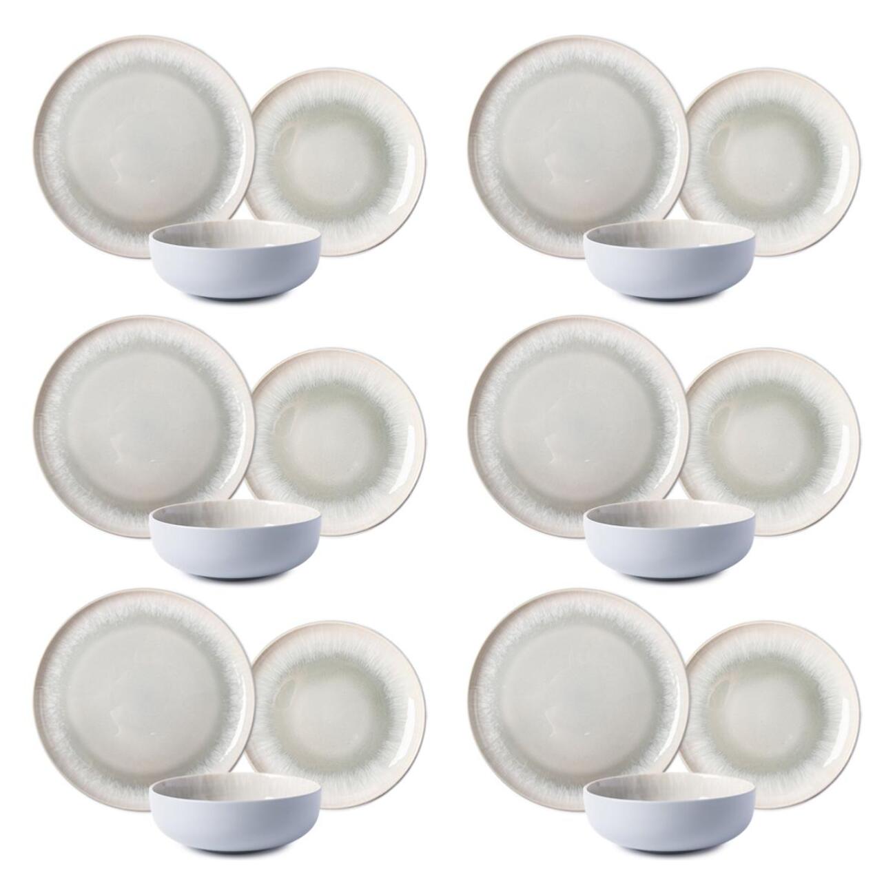 Service 18 pièces bleu - "Iris"