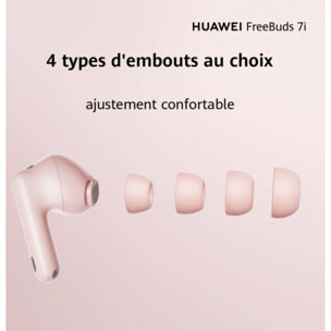 Ecouteurs HUAWEI Freebuds 7i rose
