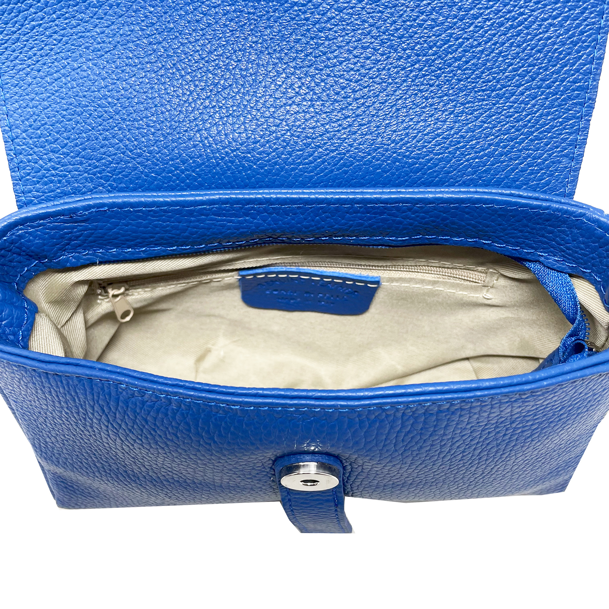 Borsetta a Tracolla Clutch in Vera Pelle Made in Italy