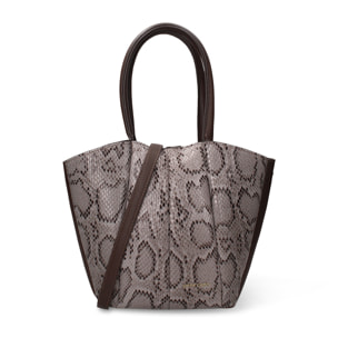 Borsa a mano da donna Seraphina Chic - Pelle vegana PU - 28.0 x 22.0 x 11.0 cm