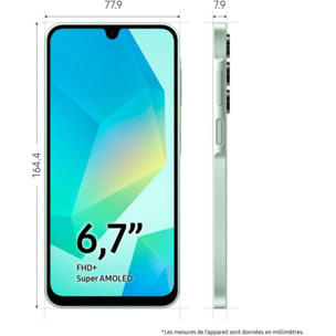 Smartphone SAMSUNG Galaxy A16 128Go Vert d'eau 4G