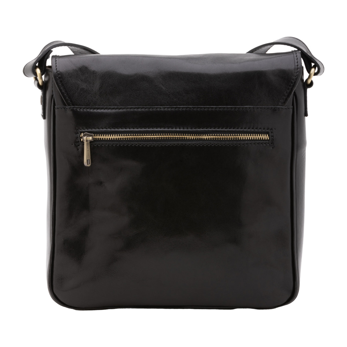 Borsa a tracolla  da uomo In Vera pelle Made in Italy 29x28x9 cm