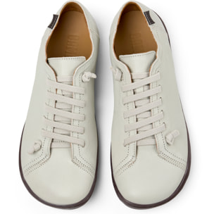 Zapatillas - CAMPER Peu Cami - Gris - Cuero liso