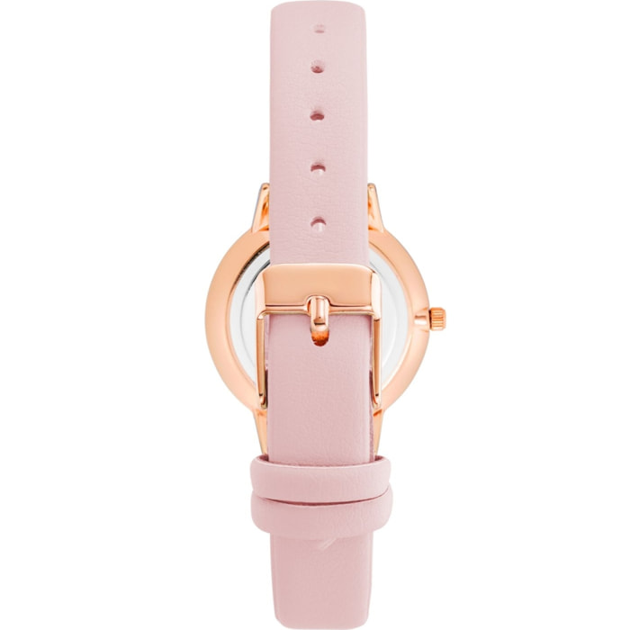 Reloj Juicy Couture JC1326RGLP Mujer Analogico Cuarzo con Correa de Polipiel