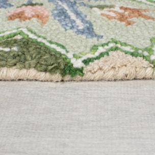 Tapis design en laine BRYONY Vert