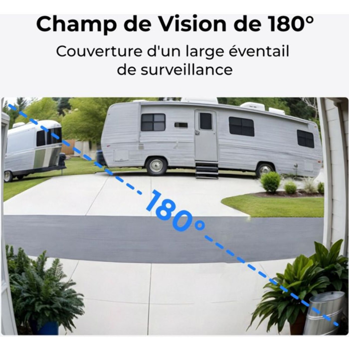 Sonnette connectée REOLINK D340W Noir