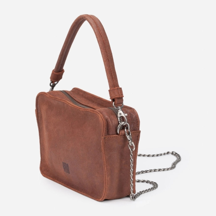 Bolso de mano BIBA Logan Crush de piel