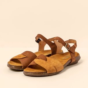 Sandalias N5557 PLEASANT-SILK SUEDE WOOD / WAKATAUA color Wood